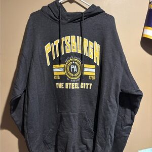 Pittsburgh The Steel City Gray Hoodie
